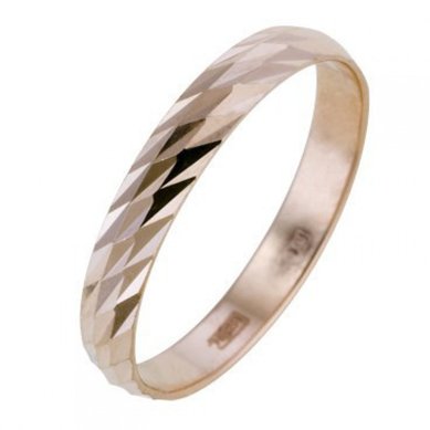 Обручальное кольцо М10184 - Ювелирный бренд Московский ювелирный завод