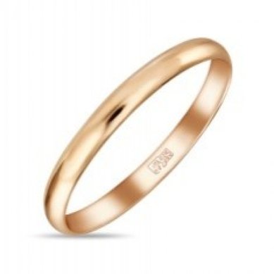 Обручальное кольцо R01-R-040-200-М13449 - Ювелирный бренд Московский ювелирный завод