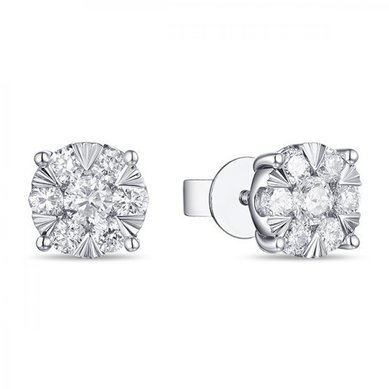 Серьги E2011-1851354BD-М9701 - Ювелирный бренд Московский ювелирный завод