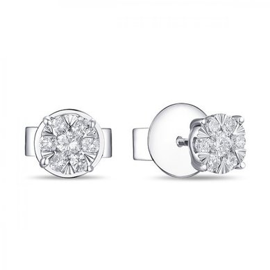 Серьги E2011-1851358BXD-R17-М9704 - Ювелирный бренд Московский ювелирный завод