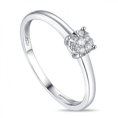 Помолвочное кольцо R2011-1851358AXD-R17-М9723 - Ювелирный бренд Московский ювелирный завод