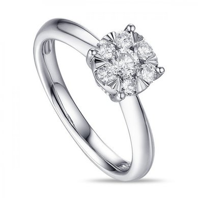 Помолвочное кольцо R2011-1851361AD-М9726 - Ювелирный бренд Московский ювелирный завод