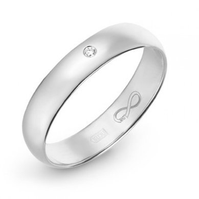 Обручальное кольцо R01-WED-00028-М9746 - Ювелирный бренд Московский ювелирный завод