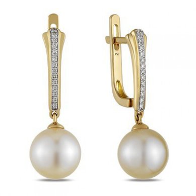 Серьги E108-1982344CP-R17-М9749 - Ювелирный бренд Московский ювелирный завод