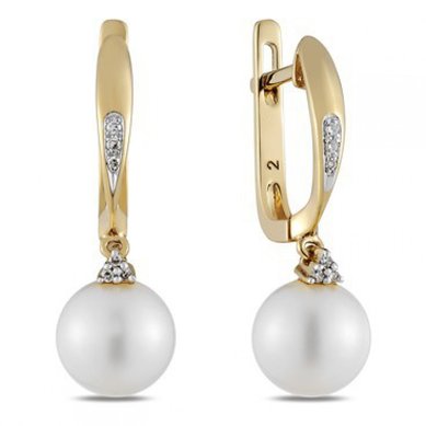 Серьги E108-1982346CP-R17-М9750 - Ювелирный бренд Московский ювелирный завод