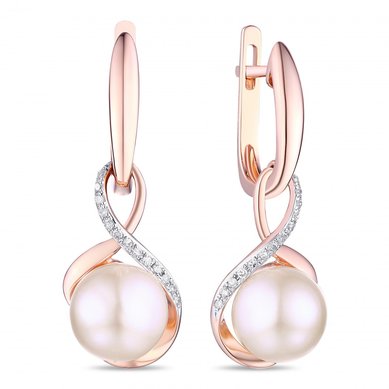 Серьги E108-1982650CP-R17-М9757 - Ювелирный бренд Московский ювелирный завод