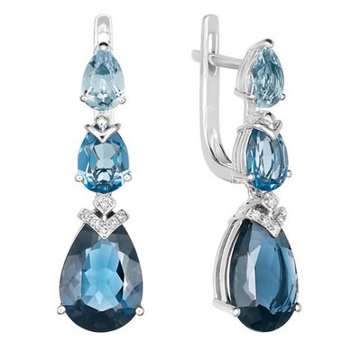 Серьги E108-1982153CAX-R17-М9772 - Ювелирный бренд Московский ювелирный завод