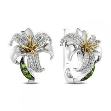 Серьги E108-1982181CXK-R17-М9773 - Ювелирный бренд Московский ювелирный завод