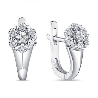 Серьги E108-1982778CD-R17-М9774 - Ювелирный бренд Московский ювелирный завод