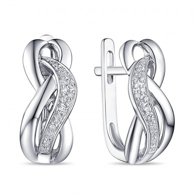 Серьги E108-1982780CD-R17-М9775 - Ювелирный бренд Московский ювелирный завод