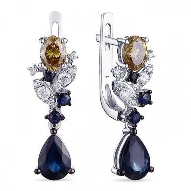 Серьги E2006-1982629CAXD-М9781 - Ювелирный бренд Московский ювелирный завод