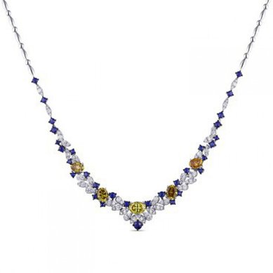 Ожерелье N2006-1982629NAXD-М9797 - Ювелирный бренд Московский ювелирный завод