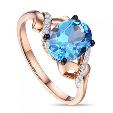 Украшение для невесты R2607-1982855AB-R17-М9816 - Ювелирный бренд Московский ювелирный завод