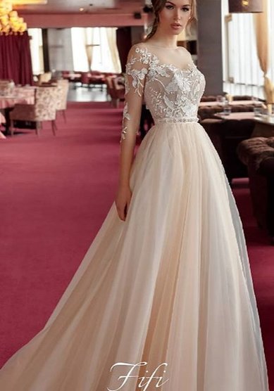 Свадебное платье Б66480 - Свадебный салон Барышня