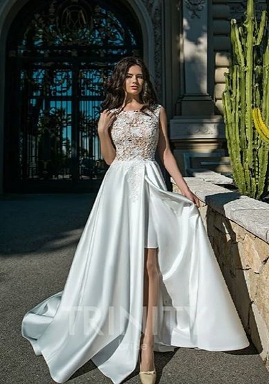 Свадебное платье Б66482 - Свадебный салон Барышня